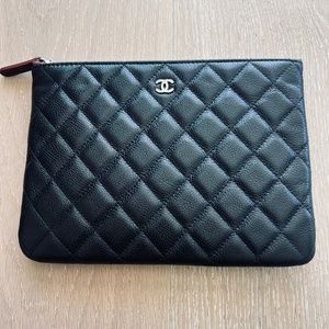 Chanel 19 Black Quilted Wristlet Clutch Bag – The Millionaires Closet